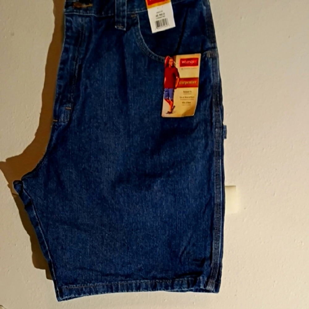 Wrangler Men's Blue Denim Shorts